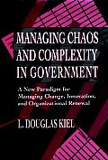 Managing Chaos Complexity Government