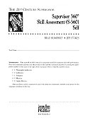Supervisor 360-Degree Skill Assessment (S-360), 360 Skill Assessment Self