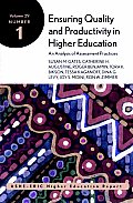 Ashe-Eric Higher Education Report, #29: Ensuring Quality and Productivity in Higher Education: An Analysis of Assessment Practices