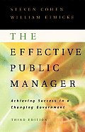 Effective Public Manager 3rd Edition