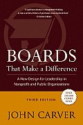Boards That Make a Difference A New Design for Leadership in Nonprofit & Public Organizations