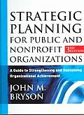 Strategic Planning For Public & Nonprofi