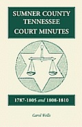 Sumner County, Tennessee, Court Minutes, 1787-1805 and 1808-1810