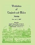 Visitation of England and Wales Notes: Volume 7, 1907