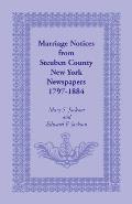 Marriage Notices from Steuben County, New York, Newspapers 1797-1884