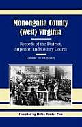 Monongalia County, (West) Virginia, Records of the District, Superior, and County Courts, Volume 10: 1815-1819