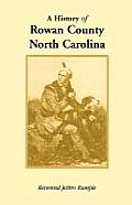 A History of Rowan County, North Carolina