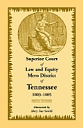 Superior Court of Law and Equity Mero District of Tennessee, 1803-1805, Middle Tennessee