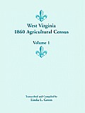 West Virginia 1860 Agricultural Census, Volume 1