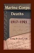 Marine Corps Deaths, 1917-1921