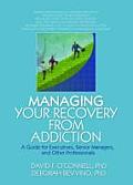 Managing Your Recovery from Addiction: A Guide for Executives, Senior Managers, and Other Professionals