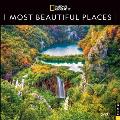 CAL24 National Geographic Most Beautiful Places Wall Calendar