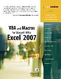 VBA & Macros for Microsoft Office Excel 2007