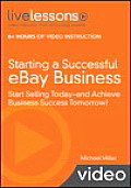 Starting a Successful Ebay Business (Video Training): Start Selling Today - And Achieve Business Success Tomorrow! [With DVD]