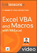 Excel VBA and Macros with Mrexcel Livelessons (Video Training) [With Book(s)]