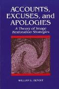 Accounts, Excuses, and Apologies: A Theory of Image Restoration Strategies