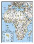 National Geographic Reference Map||||National Geographic Africa Wall Map - Classic (24 x 30.75 in)