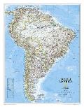 South America Wall Map Tubed