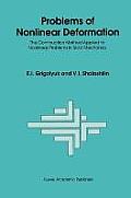 Problems of Nonlinear Deformation: The Continuation Method Applied to Nonlinear Problems in Solid Mechanics