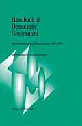 Handbook of Democratic Government: Party Government in 20 Democracies (1945-1990)