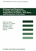 Belowground Responses to Rising Atmospheric Co2: Implications for Plants, Soil Biota, and Ecosystem Processes: Proceedings of a Workshop Held at the U