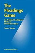 The Pleadings Game: An Artificial Intelligence Model of Procedural Justice