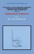 Proceedings of the International Conference on Hydrology and Water Resources, New Delhi, India, December 1993: Surface-Water Hydrologyvolume 1subsurfa