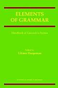 Elements of Grammar: Handbook in Generative Syntax