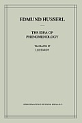 Idea Of Phenomenology Husserl Edmund