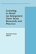 Learning to read; an integrated view from research and practice