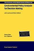 Environmental Policy Analysis for Decision Making