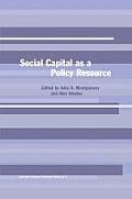 Social Capital As A Policy Resource