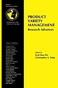 Product Variety Management: Research Advances
