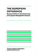 The European Difference: Business Ethics in the Community of European Management Schools