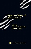 Quantum Theory of Real Materials