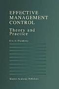 Effective Management Control: Theory and Practice