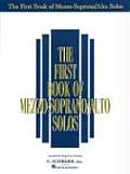 First Book of Mezzo Soprano Alto Solos Book Only Voice & Piano