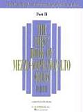 First Book of Mezzo Soprano Alto Solos Part II Book Only Voice & Piano