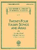 Twenty Four Italian Songs & Arias of the Seventeenth & Eighteenth Centuries For Medium Low Voice