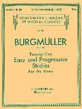 Twenty-Five Easy and Progressive Studies for the Piano, Op. 100: Schirmer Library of Classics Volume 500 Piano Solo