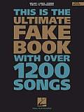 Ultimate Fake Book With Over 1200 4th Edition