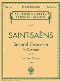Concerto No. 2 in G Minor, Op. 22: Schirmer Library of Classics Volume 1405 Nfmc 2024-2028 Selection 2 Pianos, 4 Hands