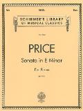 Sonata in E Minor: Schirmer Library of Classics Volume 2023 Nfmc 2024-2028 Selection Piano Solo