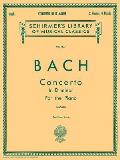Concerto in D Minor (2-Piano Score): Bw1052 Schirmer Library of Classics Volume 1527 Nfmc 2024-2028 Selection Piano Duet