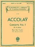 Accolay Concerto No 1 in A Minor For the Violin with Piano Accompainment