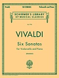 6 Sonatas: Schirmer Library of Classics Volume 1794 Cello and Piano
