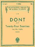 24 Exercises Op 37 Schirmer Library of Classics Volume 328 Violin Method
