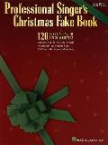 Professional Singers Christmas Fake Book Low Voice