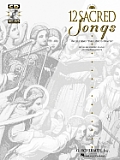 12 Sacred Songs - High Voice Book/Online Audio