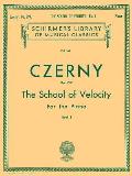 School of Velocity, Op. 299 - Book 1: Schirmer Library of Classics Volume 162 Piano Technique